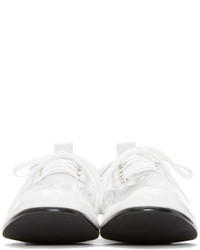 Chaussures derby blanches Comme des Garcons