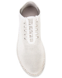 Chaussures derby blanches Marsèll