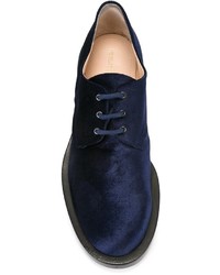 Chaussures derby bleu marine Nicholas Kirkwood