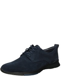 Chaussures derby bleu marine Clarks