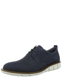 Chaussures derby bleu marine Ecco