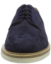 Chaussures derby bleu marine Gant