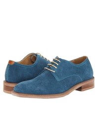Chaussures derby bleues