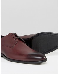 Chaussures derby bordeaux Hugo Boss