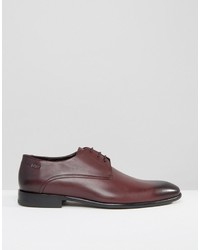 Chaussures derby bordeaux Hugo Boss