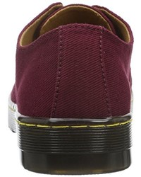 Chaussures derby bordeaux Dr. Martens