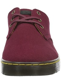 Chaussures derby bordeaux Dr. Martens