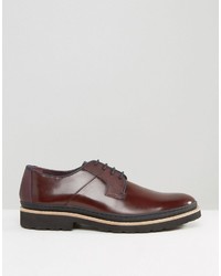 Chaussures derby bordeaux Ted Baker