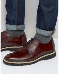 Chaussures derby bordeaux Ted Baker
