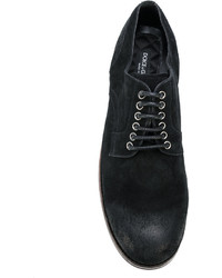 Chaussures derby en caoutchouc noires Dolce & Gabbana