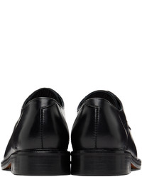 Chaussures derby en cuir à clous noires Stefan Cooke