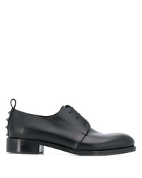 Chaussures derby en cuir à clous noires Valentino Garavani