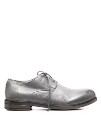 Chaussures derby en cuir argentées Marsèll