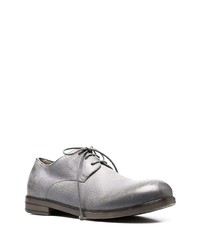 Chaussures derby en cuir argentées Marsèll