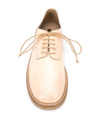 Chaussures derby en cuir beiges Marsèll