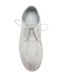 Chaussures derby en cuir blanches Marsèll