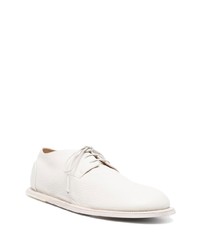 Chaussures derby en cuir blanches Marsèll