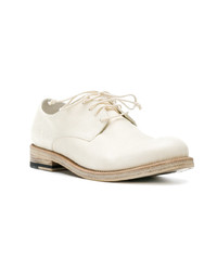 Chaussures derby en cuir blanches The Last Conspiracy