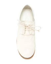 Chaussures derby en cuir blanches The Last Conspiracy