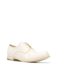 Chaussures derby en cuir blanches Officine Creative