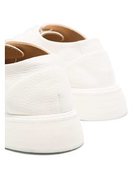 Chaussures derby en cuir blanches Marsèll