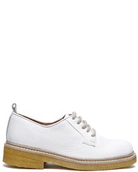 Chaussures derby en cuir blanches Swear