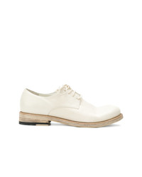 Chaussures derby en cuir blanches The Last Conspiracy