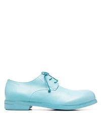 Chaussures derby en cuir bleu clair Marsèll