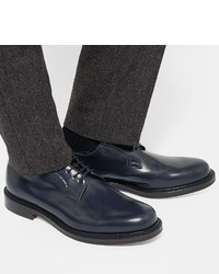 Chaussures derby en cuir bleu marine Church's