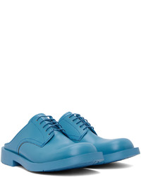 Chaussures derby en cuir bleues CamperLab