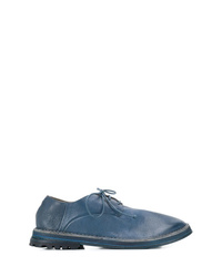 Chaussures derby en cuir bleues Marsèll