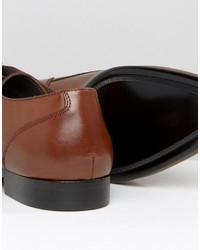 Chaussures derby en cuir bordeaux Aldo