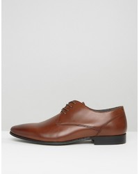 Chaussures derby en cuir bordeaux Aldo