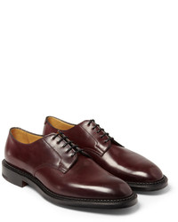 Chaussures derby en cuir bordeaux Edward Green