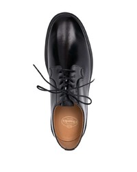 Chaussures derby en cuir épaisses noires Church's