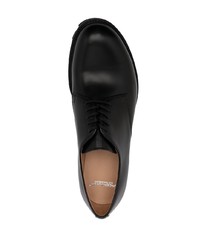 Chaussures derby en cuir épaisses noires UNDERCOVE