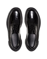 Chaussures derby en cuir épaisses noires 1017 Alyx 9Sm