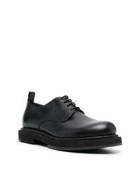 Chaussures derby en cuir épaisses noires Officine Creative