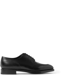 Chaussures derby en cuir gris foncé Edward Green