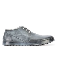 Chaussures derby en cuir grises Marsèll