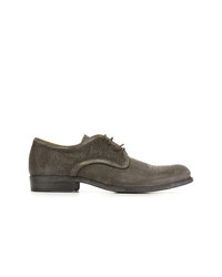 Chaussures derby en cuir grises Fiorentini+Baker