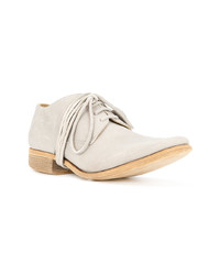 Chaussures derby en cuir grises C Diem