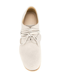 Chaussures derby en cuir grises C Diem