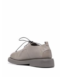 Chaussures derby en cuir grises Marsèll