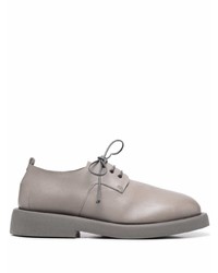 Chaussures derby en cuir grises Marsèll