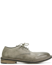Chaussures derby en cuir grises Marsèll