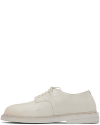 Chaussures derby en cuir grises Marsèll