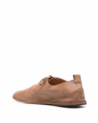 Chaussures derby en cuir marron clair Marsèll