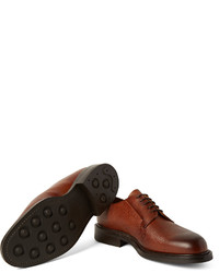 Chaussures derby en cuir marron Cheaney