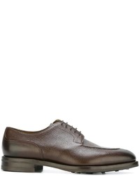 Chaussures derby en cuir marron Edward Green